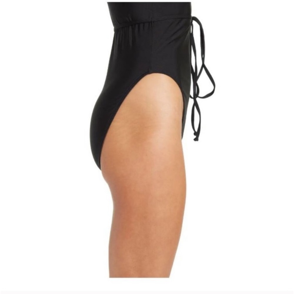 Good American shine one shoulder one piece - Picture 3 of 3